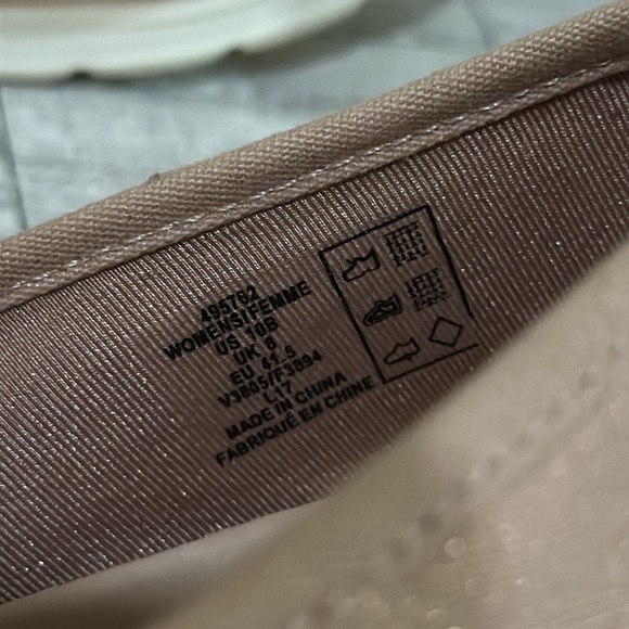 Lands end pink metallic slip on sneaker shoes size 10B - Picture 7 of 7